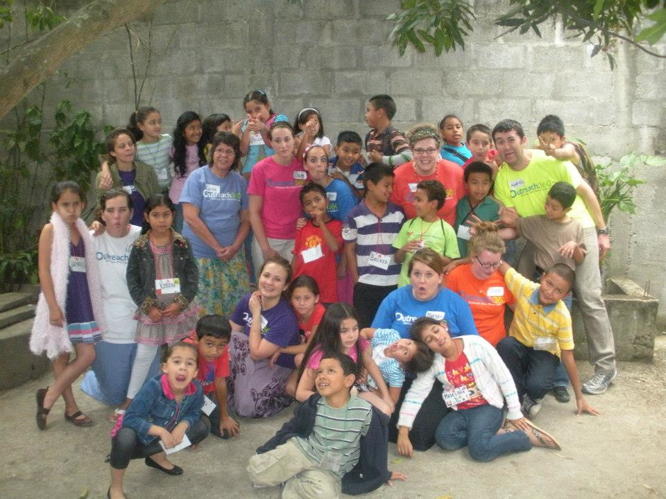 Drew Ritzel and others on an ASB trip in Nicaragua.